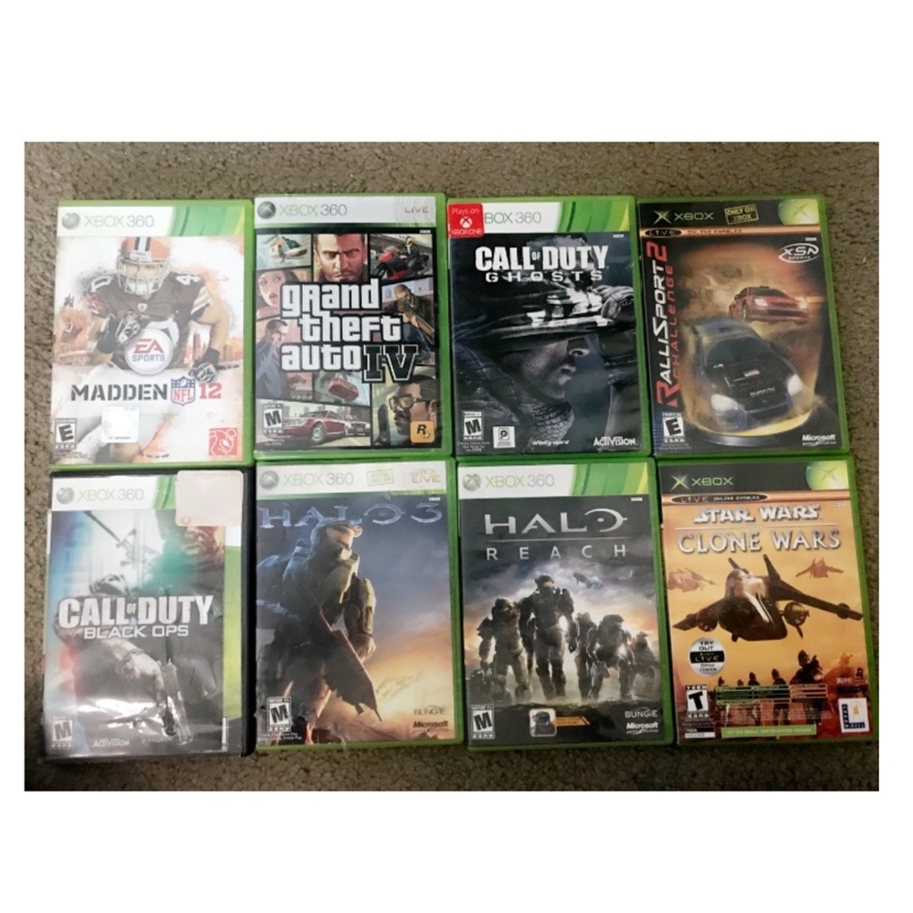 X-box 360 games